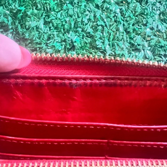 TORY BURCH red leather wallet 🫶🏼🌹 - Picture 13 of 14